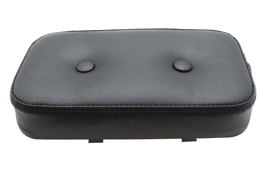 Corbin Gentry 40-6003 Two Button Sissy Bar Pad with Chrome Bracket Set