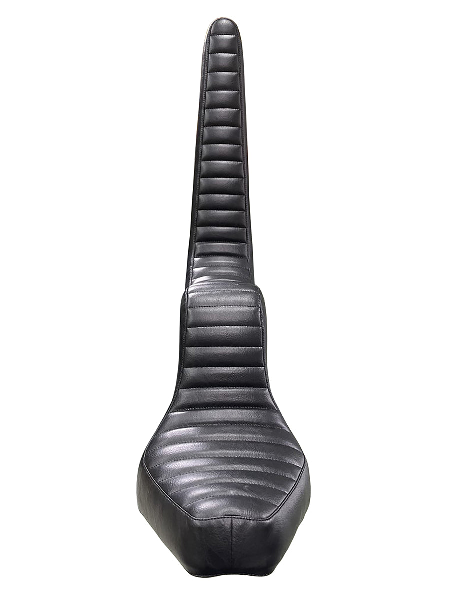 Corbin Gentry Widow Maker Hi-Back Seat for Harley Panhead Rigid Frames
