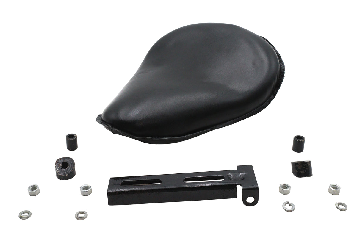 Ultima 76-745 Leather Saddle High Noon Solo Seat, Black