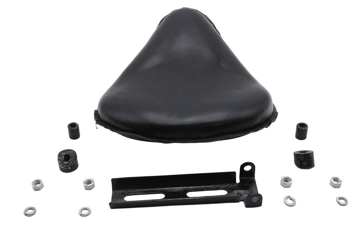 Ultima 76-745 Leather Saddle High Noon Solo Seat, Black