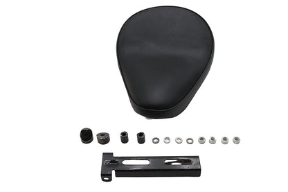 Ultima Leather Saddle High Noon Solo Seat Black (Part #76-743)