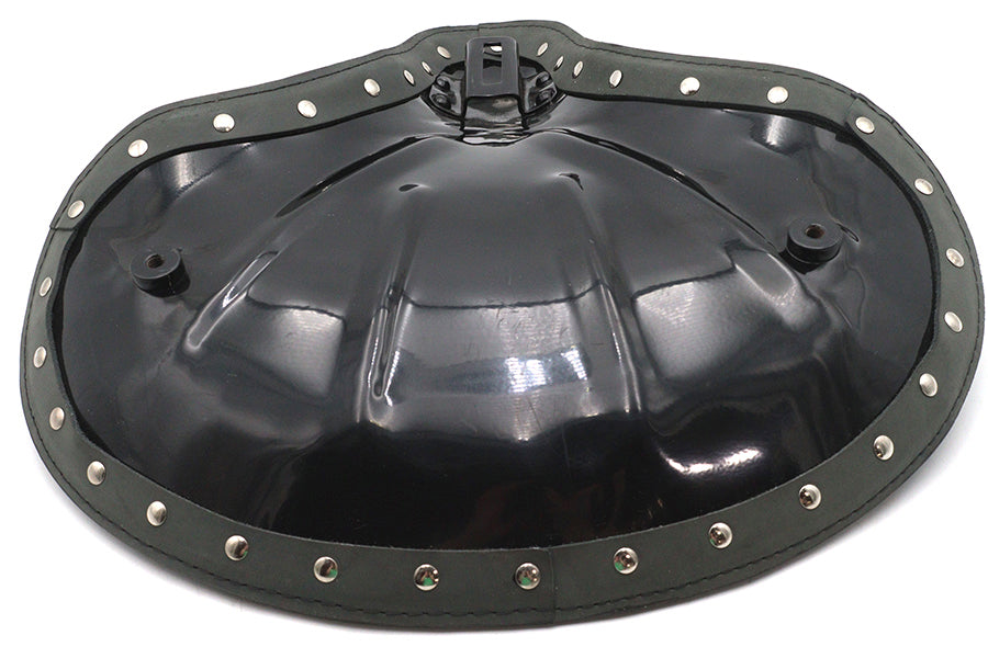Corbin Gentry Factory Sample Black Leather Thin Solo Seat for Harley Davidson (Part #47-4004)