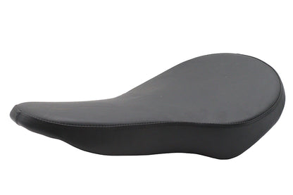 V-Twin Factory Sample Black Naugahylde Thin Profile Buddy Seat for Harley Davidson FL Models