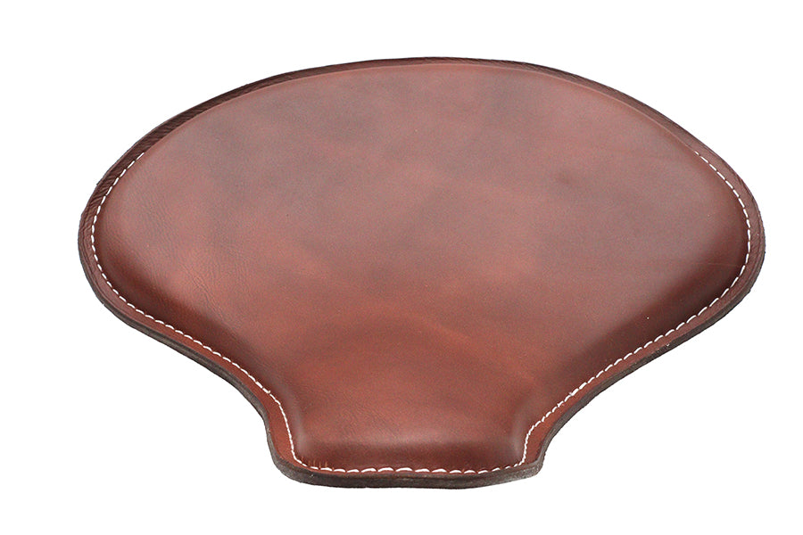 V-Twin Factory Sample Brown Leather Solo Seat for Harley Davidson Scout (2015-2026)