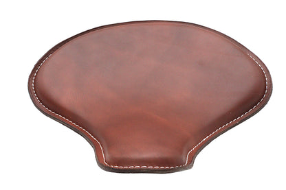 V-Twin Factory Sample Brown Leather Solo Seat for Harley Davidson Scout (2015-2026)
