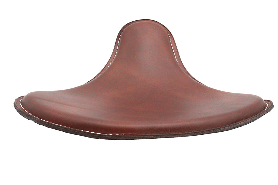 V-Twin Factory Sample Brown Leather Solo Seat for Harley Davidson Scout (2015-2026)