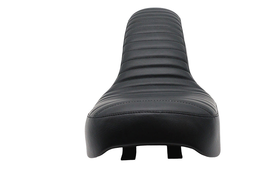 Corbin Gentry Tuck and Roll Seat Black for Harley Davidson FL (1965-1974)