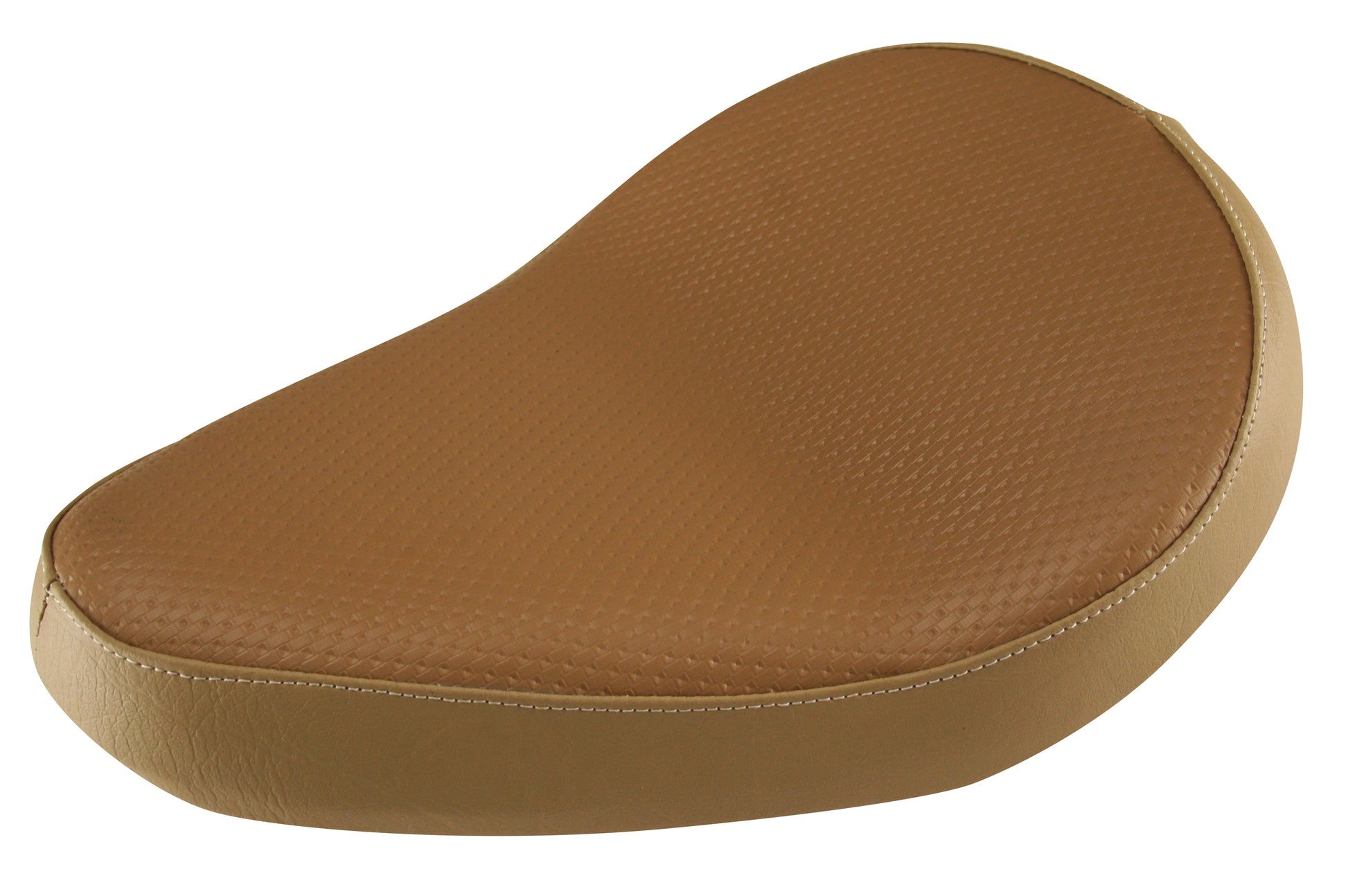 Ultima Saddle Leather High Noon Solo Seat Beige - Part Number 76-932