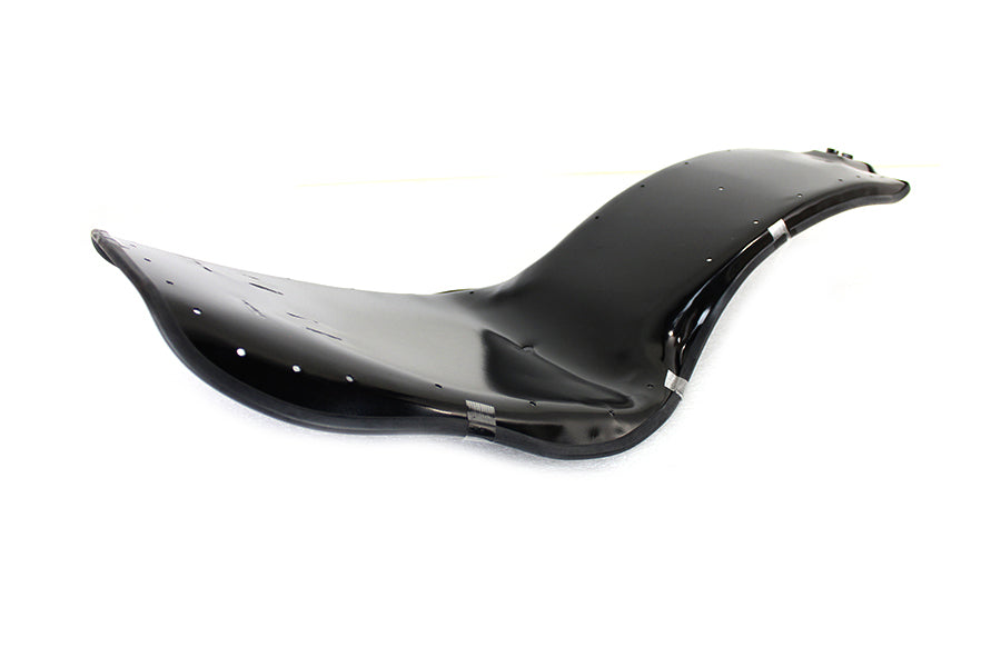 Corbin Gentry 65083P Banana Seat Pan for Harley Davidson FL Models, Black Finish