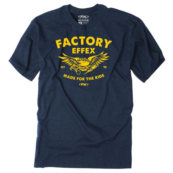 Factory Effex FX Eagle T-Shirt in Navy – Medium (Part #28-87742)