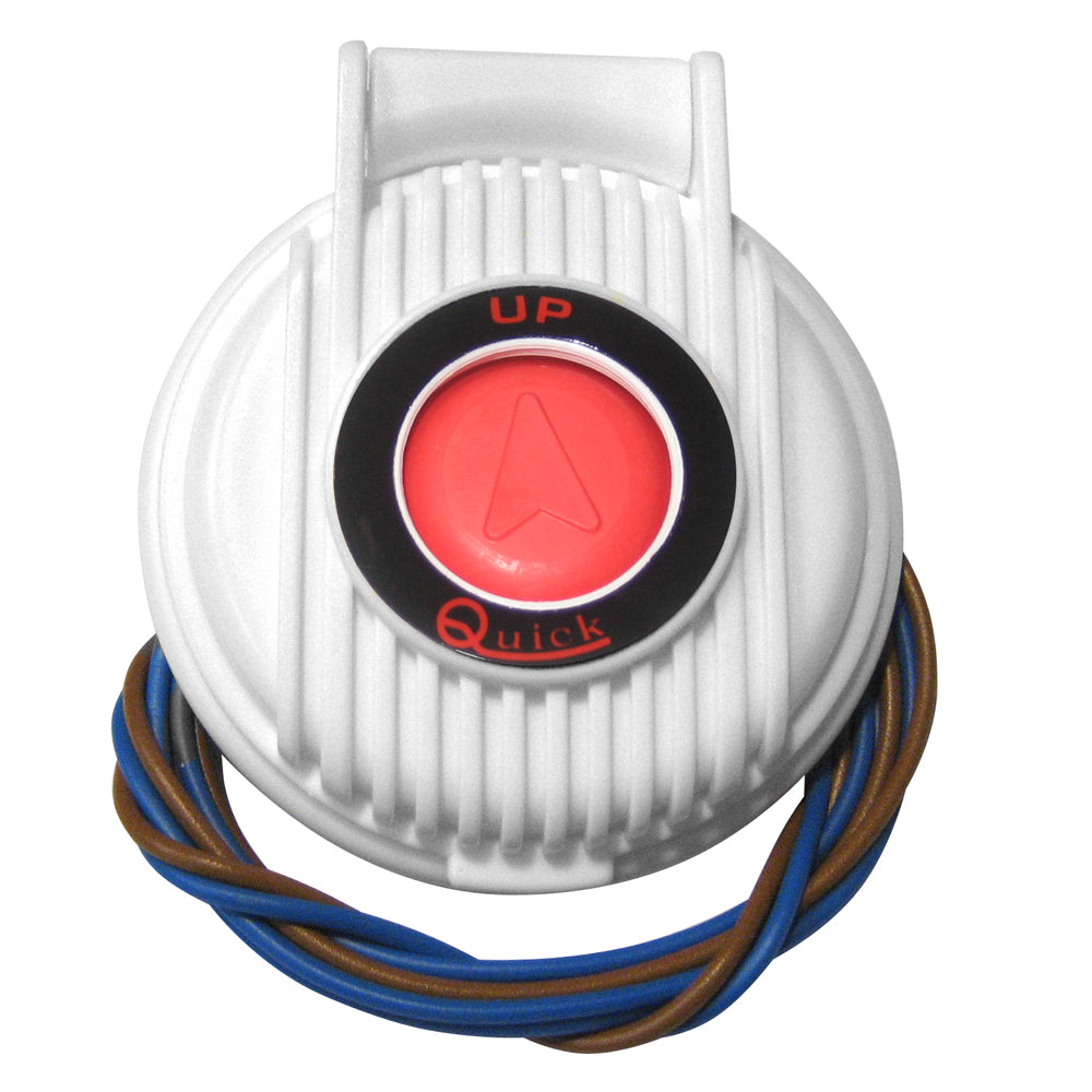 Quick 900/UW Anchor Lifting Foot Switch - White with Safety Cover