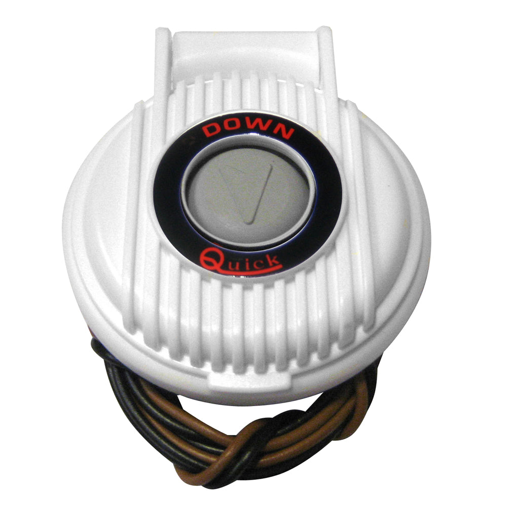 Quick 900/DW Anchor Lowering Foot Switch - White with Safety Cover