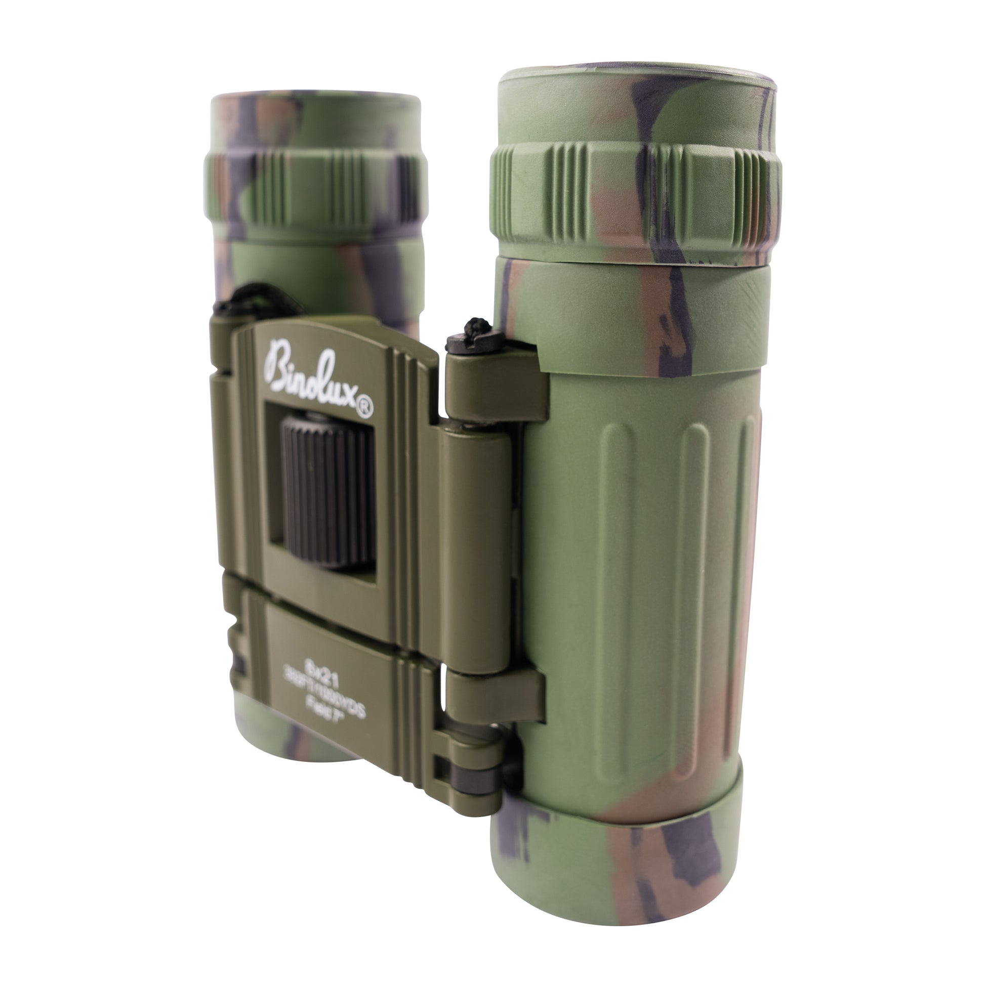 Rothco Camouflage Compact 8 x 21 Binoculars – Outdoor Tactical Binoculars for Hunting, Hiking & Camping