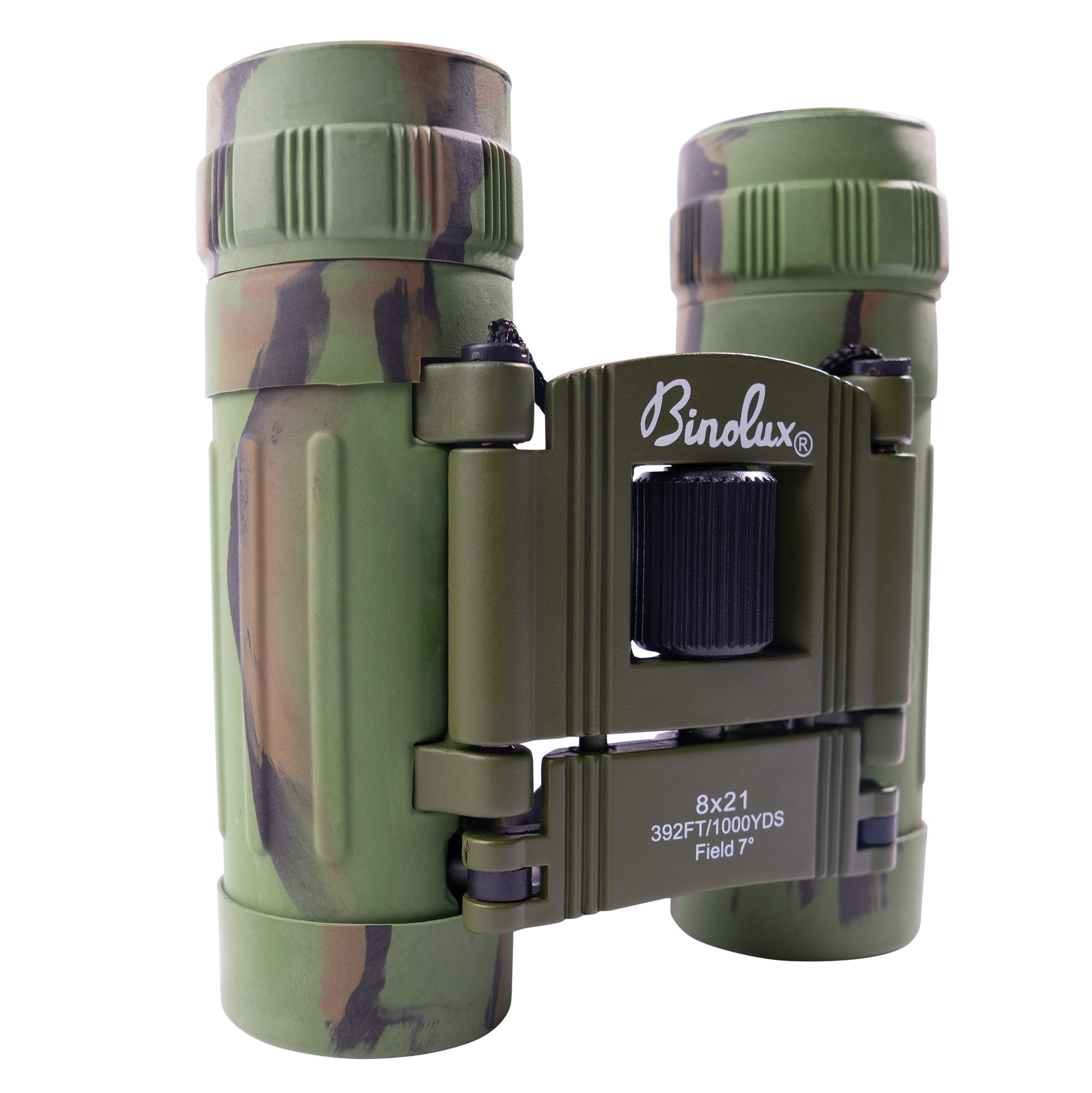 Rothco Camouflage Compact 8 x 21 Binoculars – Outdoor Tactical Binoculars for Hunting, Hiking & Camping