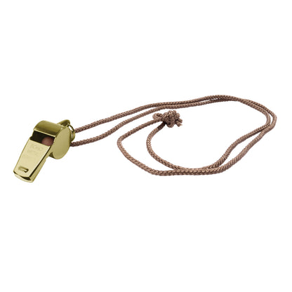 Rothco GI Style Police Whistle Brass - High-Quality Emergency and Law Enforcement Tool