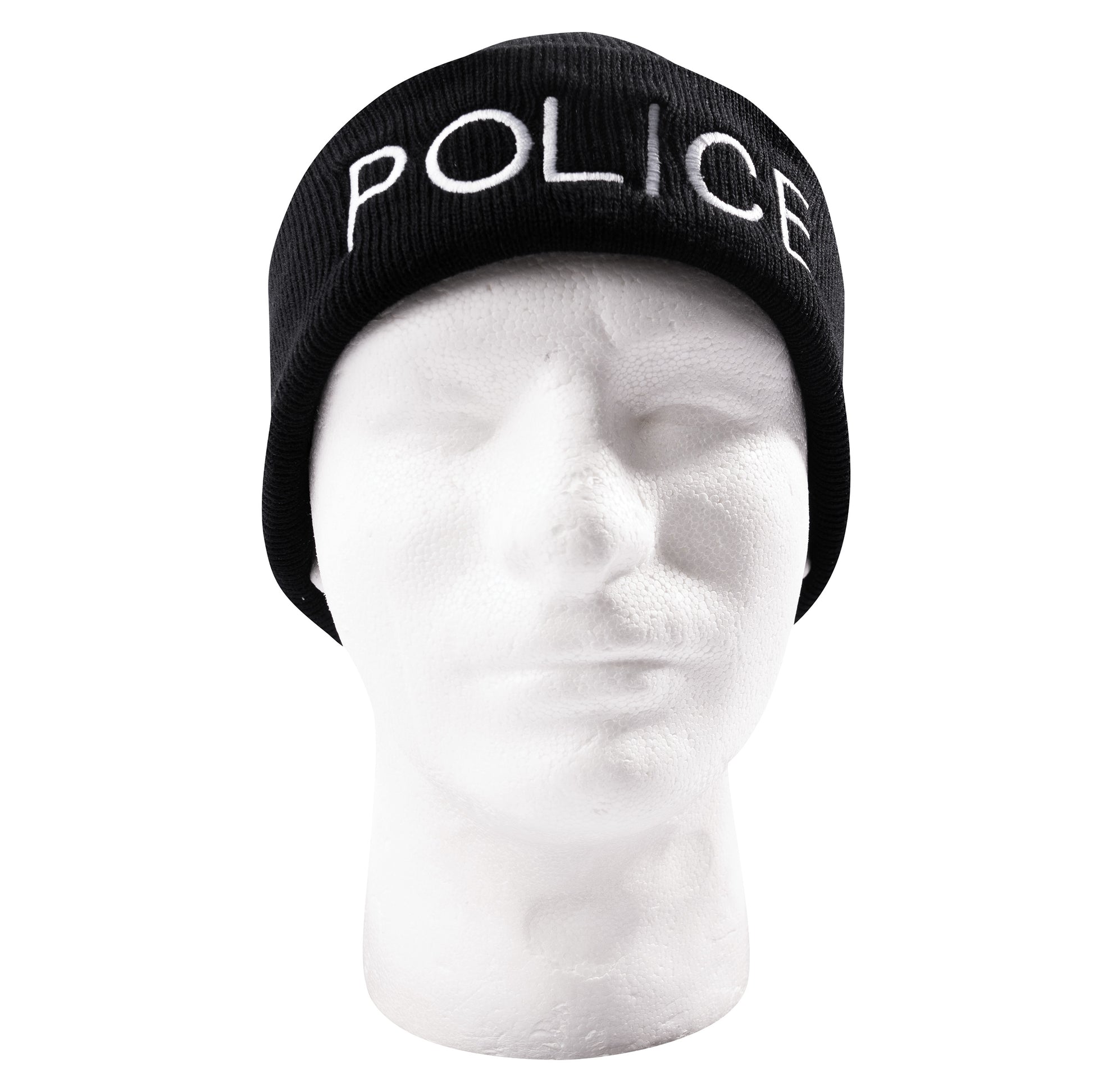 Rothco Public Safety Embroidered Watch Cap with Police Emblem - Warm Acrylic Beanie for Security and Law Enforcement