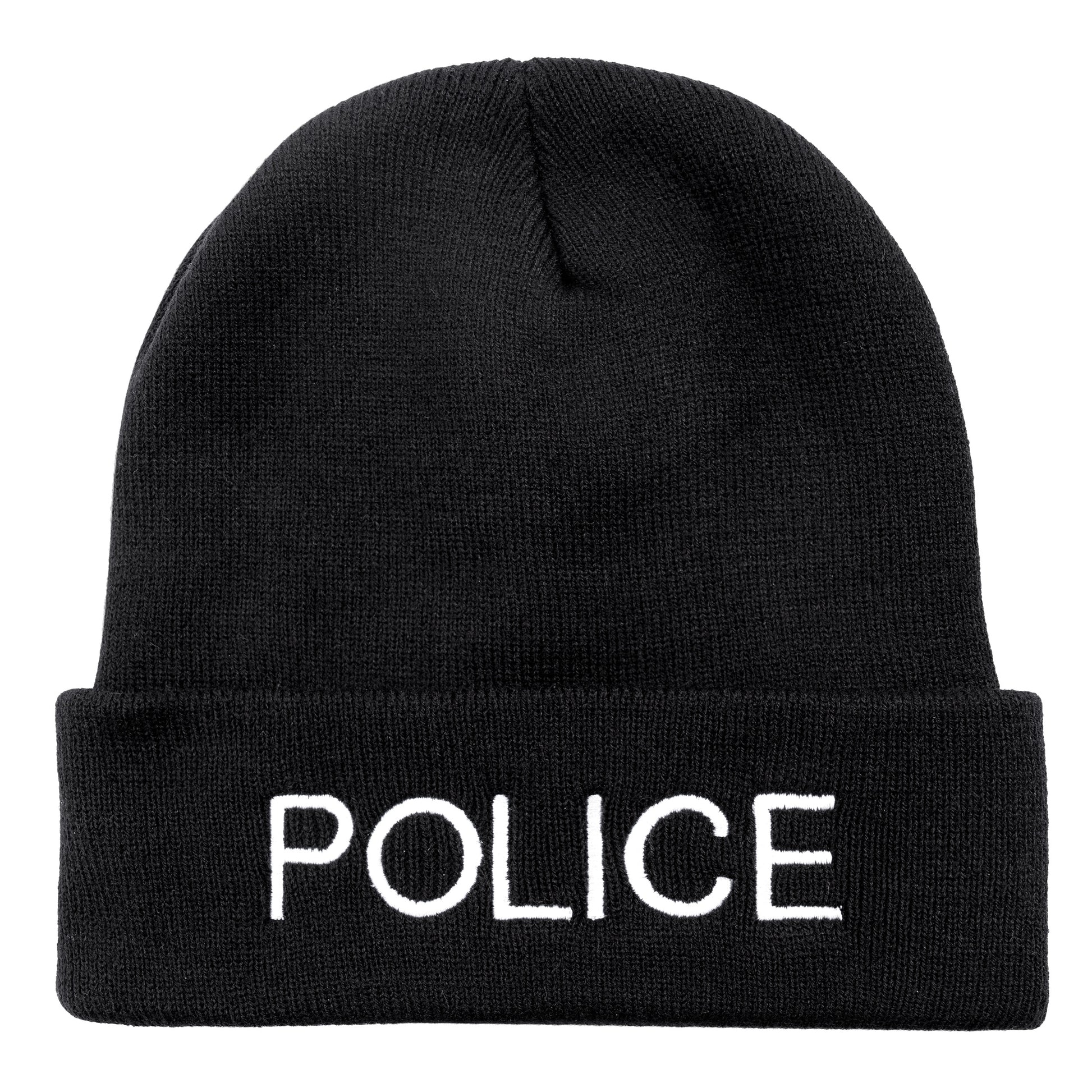 Rothco Public Safety Embroidered Watch Cap with Police Emblem - Warm Acrylic Beanie for Security and Law Enforcement