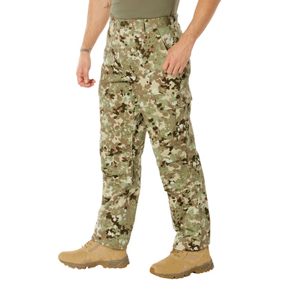 Rothco Camo Tactical BDU Pants Total Terrain Camo Size Small