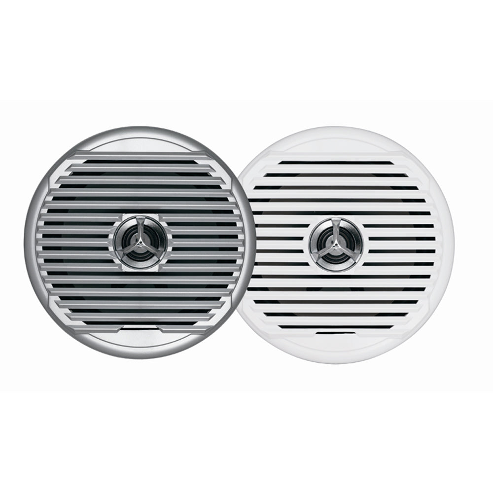 Jensen MSX65R Marine 6.5-Inch Speaker with White/Silver Grilles - 75W