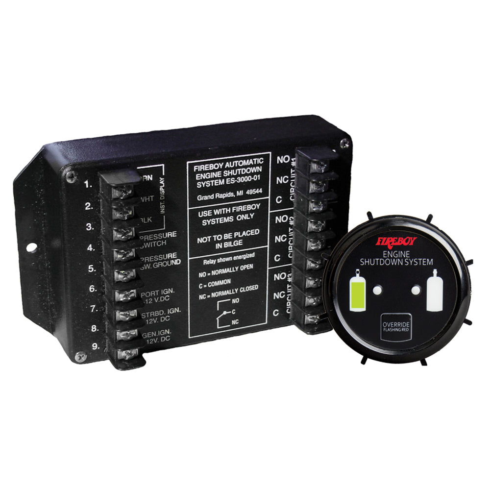 Fireboy-Xintex ES-3000-01 Engine Shutdown System with Round Display