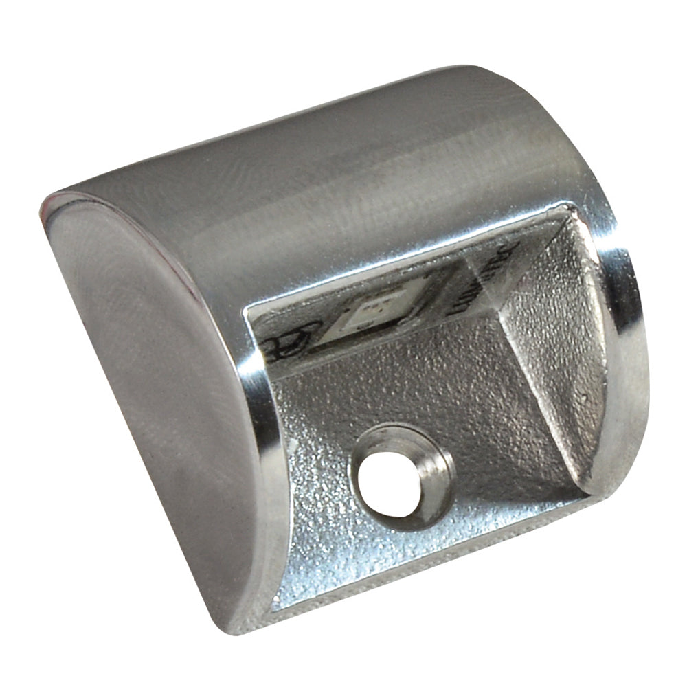 Lumitec Andros Courtesy Light with Polished Stainless Steel Finish - Red Non-Dimming