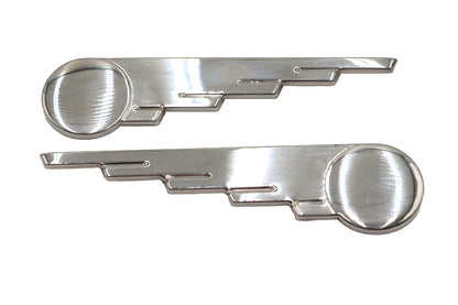 V-Twin Polished Stainless Steel Speed Ball Wing - 1-1/2 Inch Wide