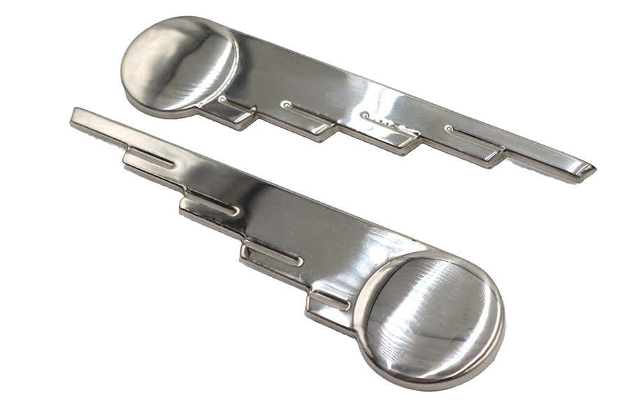 V-Twin Polished Stainless Steel Speed Ball Wing - 1-1/2 Inch Wide