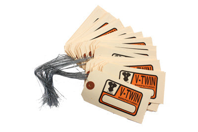 V-Twin Wire Tags – 1-7/8 inch x 3-3/4 inch Pack of 25