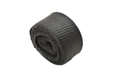 V-Twin Black Exhaust Wrap Part HFN2.00BK25 – Heat-Reducing Exhaust Insulation