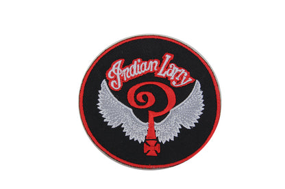 V-Twin Indian Larry Patch Set - 3 Inch Wide Motorcycle Patches for Clothing and Accessories