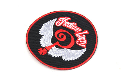 V-Twin Indian Larry Patch Set - 3 Inch Wide Motorcycle Patches for Clothing and Accessories