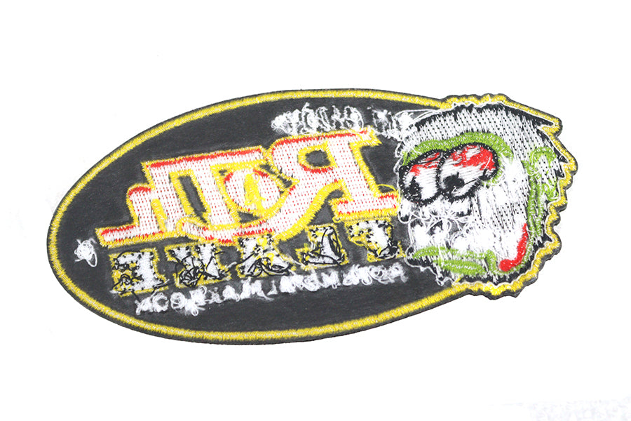 V-Twin Roth Flake Patch Set - Motorcycle Embroidery Patches for Clothing and Accessories