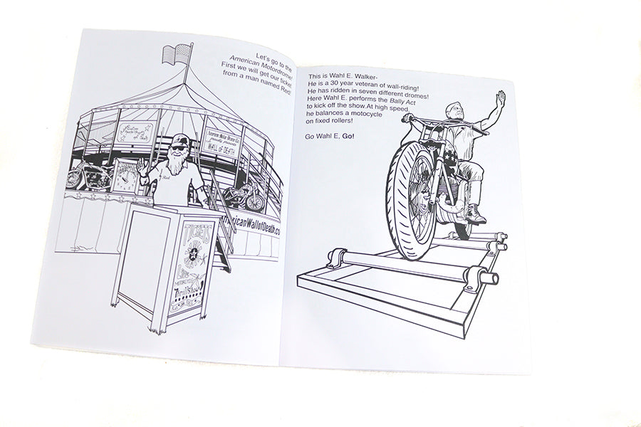 V-Twin The Ambassador Coloring Book by Randyl Bishop