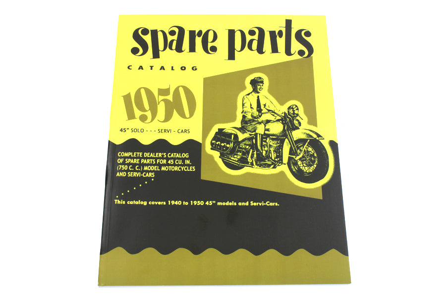 V-Twin 45 WL/G 1940-1952 Spare Parts Book