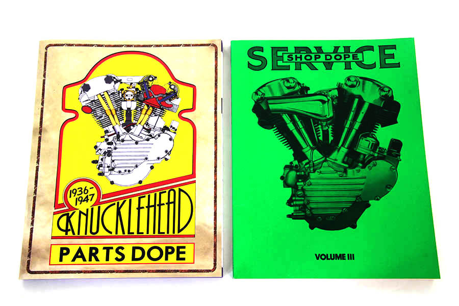 V-Twin Big Twin Shop Dope Manual, Volume 3 for Harley Davidson FL 1941-1950