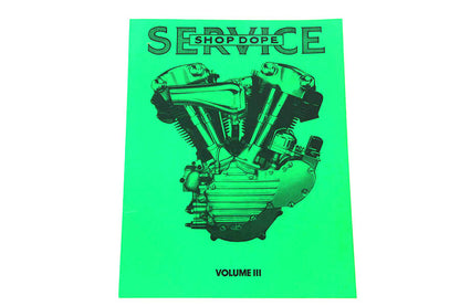 V-Twin Big Twin Shop Dope Manual, Volume 3 for Harley Davidson FL 1941-1950