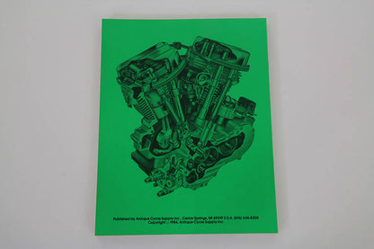 V-Twin Big Twin Shop Dope Manual, Volume 3 for Harley Davidson FL 1941-1950