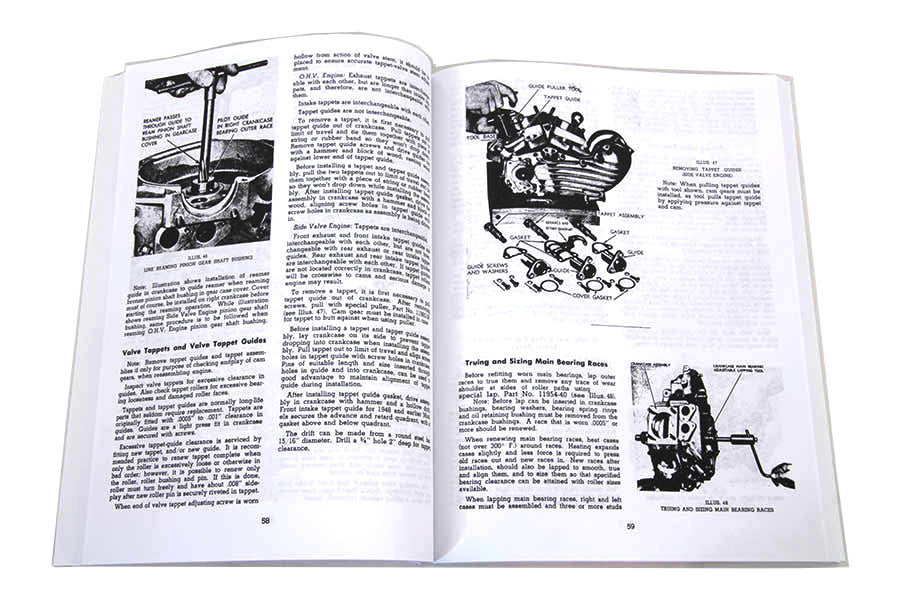V-Twin Knucklehead 1940-1947 Repair Manual - Comprehensive Service and Maintenance Guide for Harley Davidson FL and UL Models
