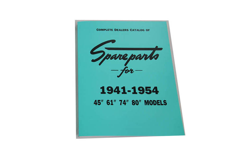 V-Twin 345851-2A 1947-1957 UL-FL SV Knucklehead Spare Parts Book