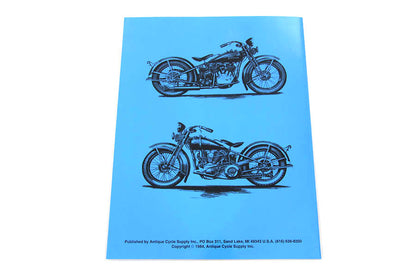 V-Twin Factory Service Bulletin for 1930-1940 Harley Davidson Big Twins (Part #9871)