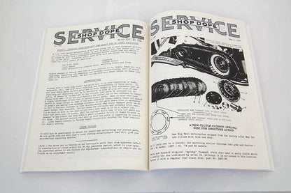 V-Twin Factory Service Bulletin for 1930-1940 Harley Davidson Big Twins (Part #9871)