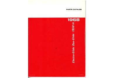 V-Twin 9854 1958-1965 Harley Davidson FLH Parts Manual
