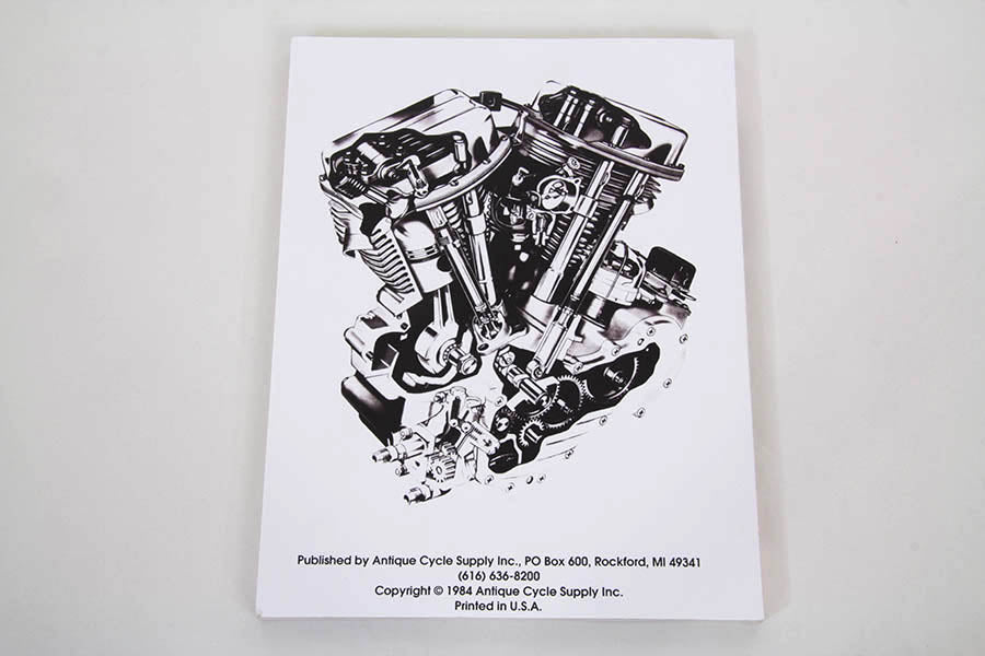 V-Twin 9854 1958-1965 Harley Davidson FLH Parts Manual