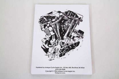 V-Twin 9854 1958-1965 Harley Davidson FLH Parts Manual