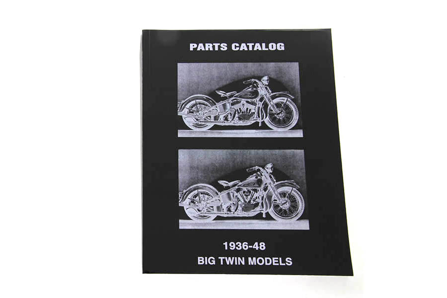 V-Twin Knucklehead and Flathead Spare Parts Manual for Harley Davidson 1936-1947