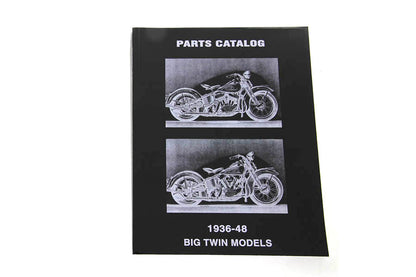 V-Twin Knucklehead and Flathead Spare Parts Manual for Harley Davidson 1936-1947