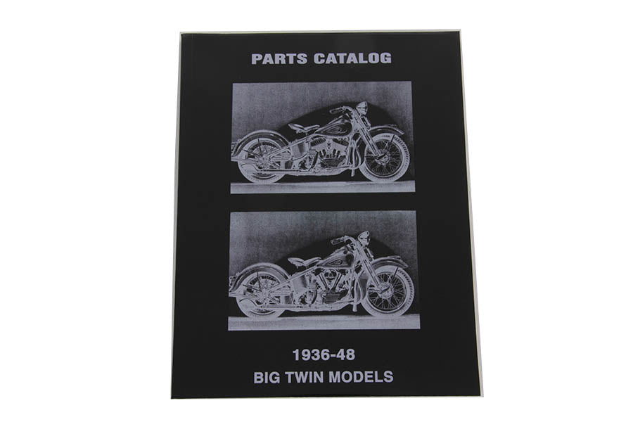 V-Twin Knucklehead and Flathead Spare Parts Manual for Harley Davidson 1936-1947