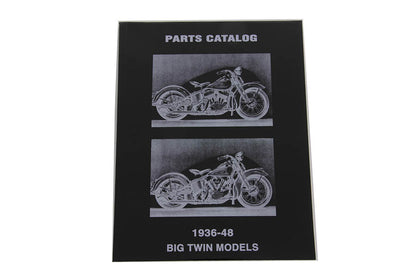 V-Twin Knucklehead and Flathead Spare Parts Manual for Harley Davidson 1936-1947