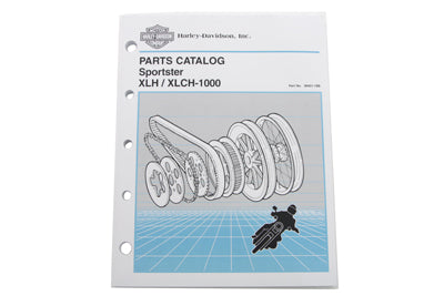 OE Factory Spare Parts Book for 1954-1978 Harley Davidson XL Models