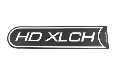 V-Twin Primary Cover Insert for Harley Davidson XL Models (1971-1976) - Silver Graphics with Black Background